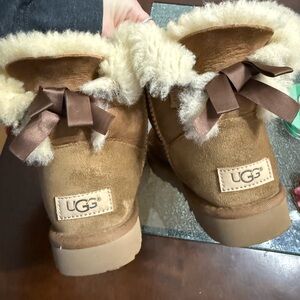 Authentic Uggs- just water treated with UGG protectant